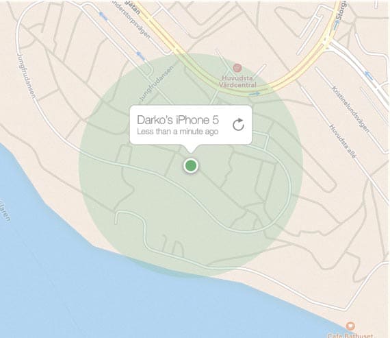 Précision de Localiser mon iPhone avec le wifi désactivé